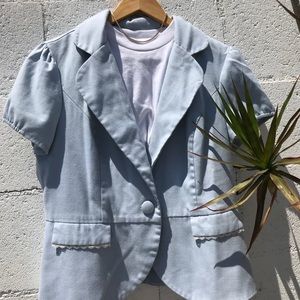 Blazer light blue